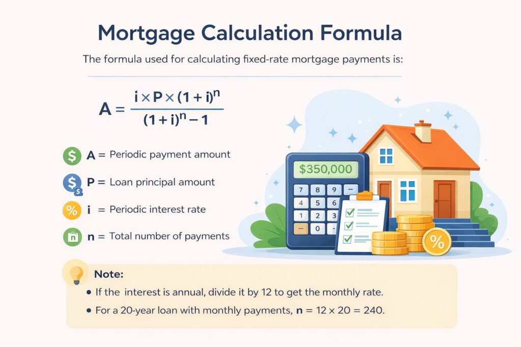 Mortgage Calculator Formula