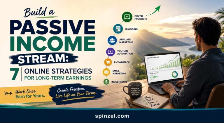 How to Build a Passive Income Stream: 7 Online Strategies for Long-Term Earnings