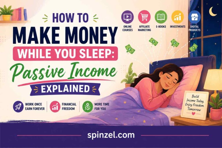 How to Make Money While You Sleep: Passive Income Explained 