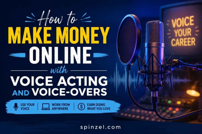 How to Make Money Online with Voice Acting and Voice-Overs