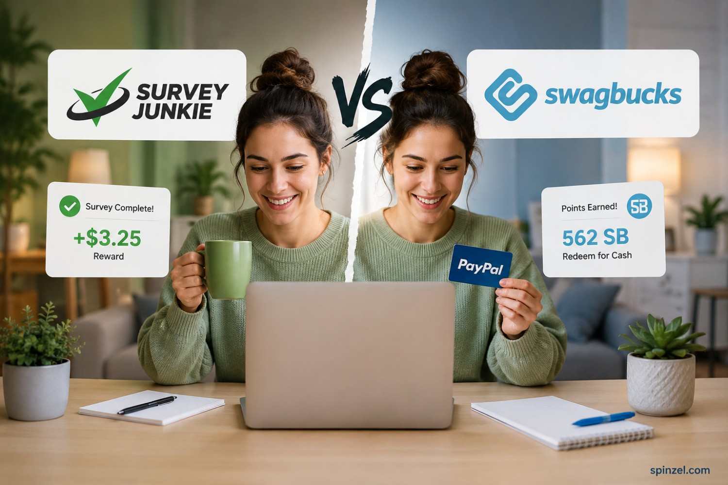 Survey Junkie vs Swagbucks: Which Pays More in 2026?