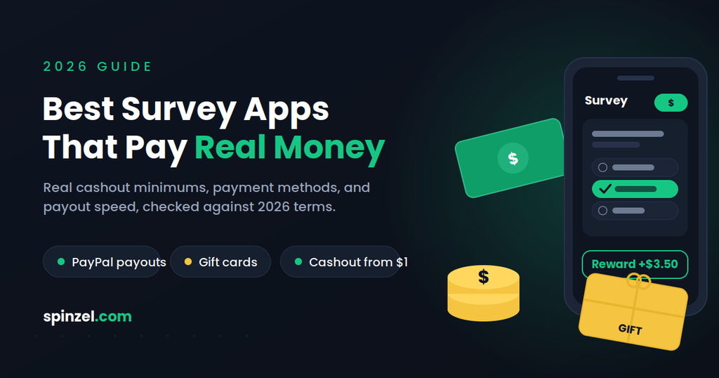 Legit paid survey apps for earning real money in 2026