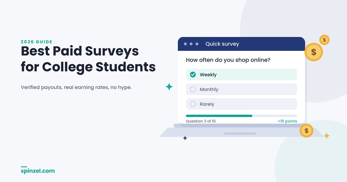 Best paid surveys for college students in 2027
