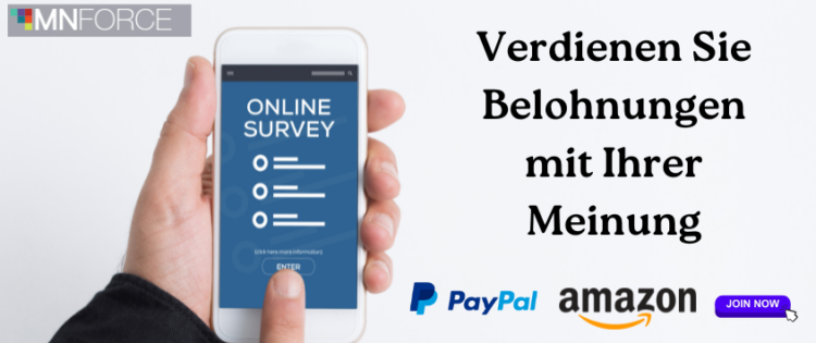 Mnforce online Survey Banner