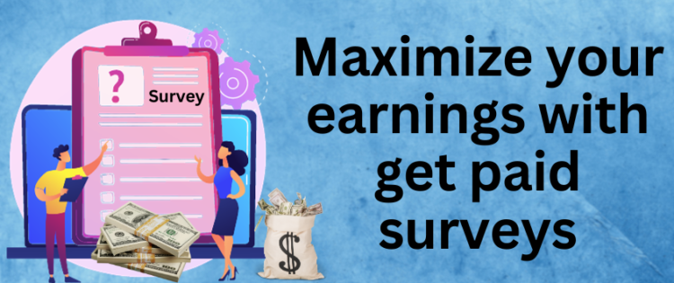 get paid surveys