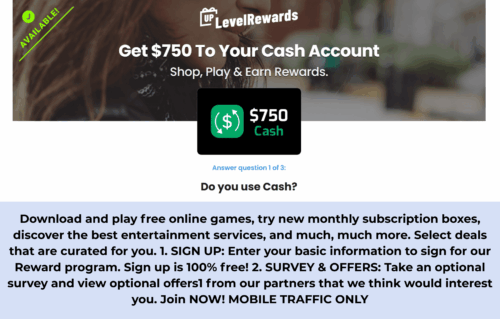 Rewards Giant (US) SOI – MOBILE ONLY