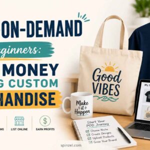 Print-on-Demand for Beginners: Make Money Selling Custom Merchandise